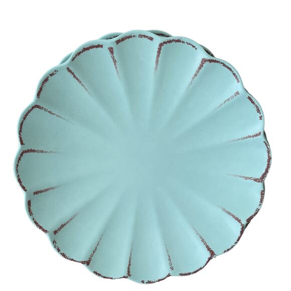 4pc SOHO LOFT Summer Matte Green Melamine 7.5" Salad Bowls Indoor Outdoor  NEW - Picture 6 of 7